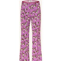 SIYU Siyu Bootcut-Hose Aus Jersey lila
