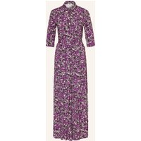 SIYU Siyu Hemdblusenkleid Mit 3/4-Arm lila