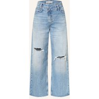 AllSaints Allsaints Wide Leg Jeans Aki blau
