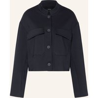 someday Someday Kastenjacke Nualin Aus Jersey blau