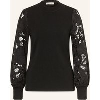 Phase Eight Phase Eight Pullover Harriet Mit Lochspitze schwarz