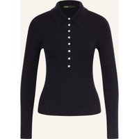 Maje Maje Strick-Poloshirt blau