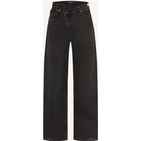 AllSaints Allsaints Wide Leg Jeans Aki schwarz