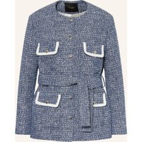 Maje Maje Bouclé-Blazer blau