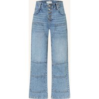 AllSaints Allsaints Cropped Jeans Tay blau