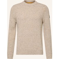 BEIGE / DUNKELGELB / DUNKELBLAU