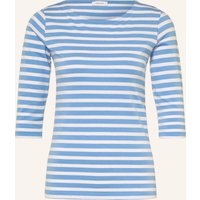cornflower blue / white