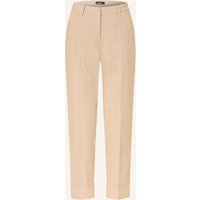 CAMBIO 7/8-Hose Krystal Mit Leinen beige