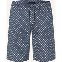 Hanro Lounge-Shorts Night & Day blau