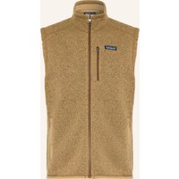 Patagonia Strick-Fleeceweste Better Sweater beige