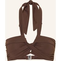 Seafolly Bandeau-Bikini-Top Seafolly Collective braun