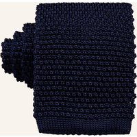 BRUNELLO CUCINELLI Brunello Cucinelli Strick-Krawatte blau
