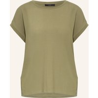 Oui Oui Blusenshirt Im Materialmix gruen