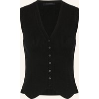 AllSaints Allsaints Strickweste Cruz schwarz