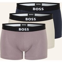 Boss 3er-Pack Boxershorts One grau