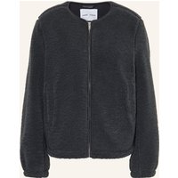 SAMSØE SAMSØE Samsøe Samsøe Teddyfell-Jacke Saautumn grau