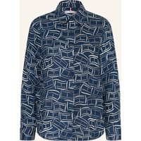 Tommy Hilfiger Tommy Hilfiger Hemdbluse Aus Leinen blau