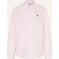 Tommy Hilfiger Tommy Hilfiger Hemdbluse Aus Leinen rosa