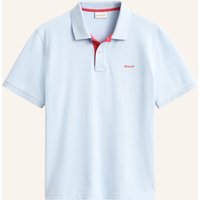Gant Gant Piqué-Poloshirt blau