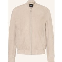 Boss Lederblouson Muller beige