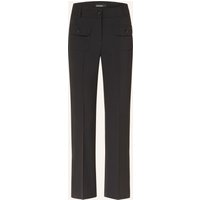 CAMBIO Bootcut-Hose Farah schwarz