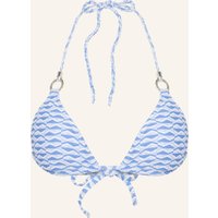 heidi klein Triangel-Bikini-Top Tinos blau