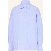 closed Closed Oversized-Hemdbluse blau