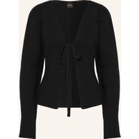 Boss Strickjacke Fumm schwarz