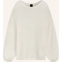 Boss Pullover Ferignon weiss