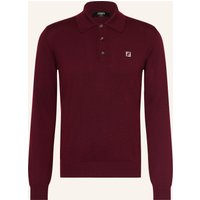 Fendi Strick-Poloshirt rot