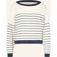 LIU JO Pullover Mit Schmucksteinen blau