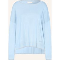 LIU JO Pullover Mit Glitzergarn blau