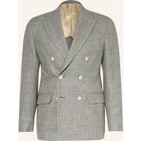 eleventy Eleventy Sakko Extra Slim Fit Mit Leinen gruen