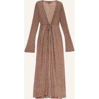 Missoni Missoni Strandkleid Mit Glitzergarn braun