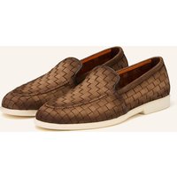 Santoni Santoni Slipper Malibudama braun