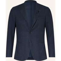 LARDINI Lardini Stricksakko Extra Slim Fit blau