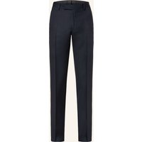LARDINI Anzughose Slim Fit blau