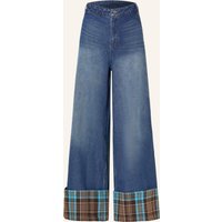 adidas Originals Wide Leg Jeans Vintage blau