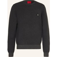 HUGO Pullover Setal grau