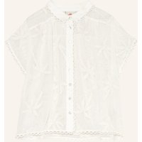 FARM RIO Farm Rio Hemdbluse White Palm Trees weiss