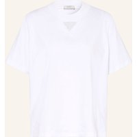 PESERICO Peserico T-Shirt Mit Schmucksteinen weiss