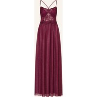 Suddenly Princess Suddenly Princess Abendkleid Mit Spitze Und Glitzergarn rot
