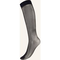 Wolford Wolford Fein-Kniestrümpfe Twenties Econyl Knee-Highs schwarz