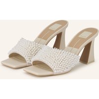 Dolce Vita Dolce Vita Mules Nandy Mit Schmuckperlen weiss