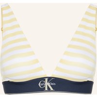 Calvin Klein Triangel-Bh gelb