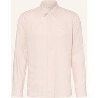 Calvin Klein Calvin Klein Hemd Classic Fit Mit Leinen rosa