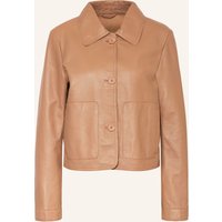 Milestone Milestone Lederjacke Msammi braun