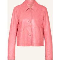 Milestone Milestone Lederjacke Msammi pink