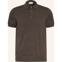 PROFUOMO Profuomo Strick-Poloshirt gruen