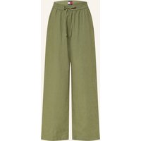 Tommy Jeans Hose Mit Leinen gruen